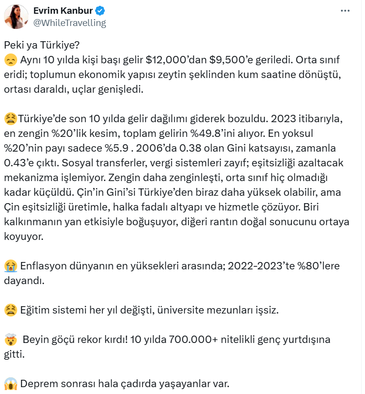 Türkiye'deki sorunlar