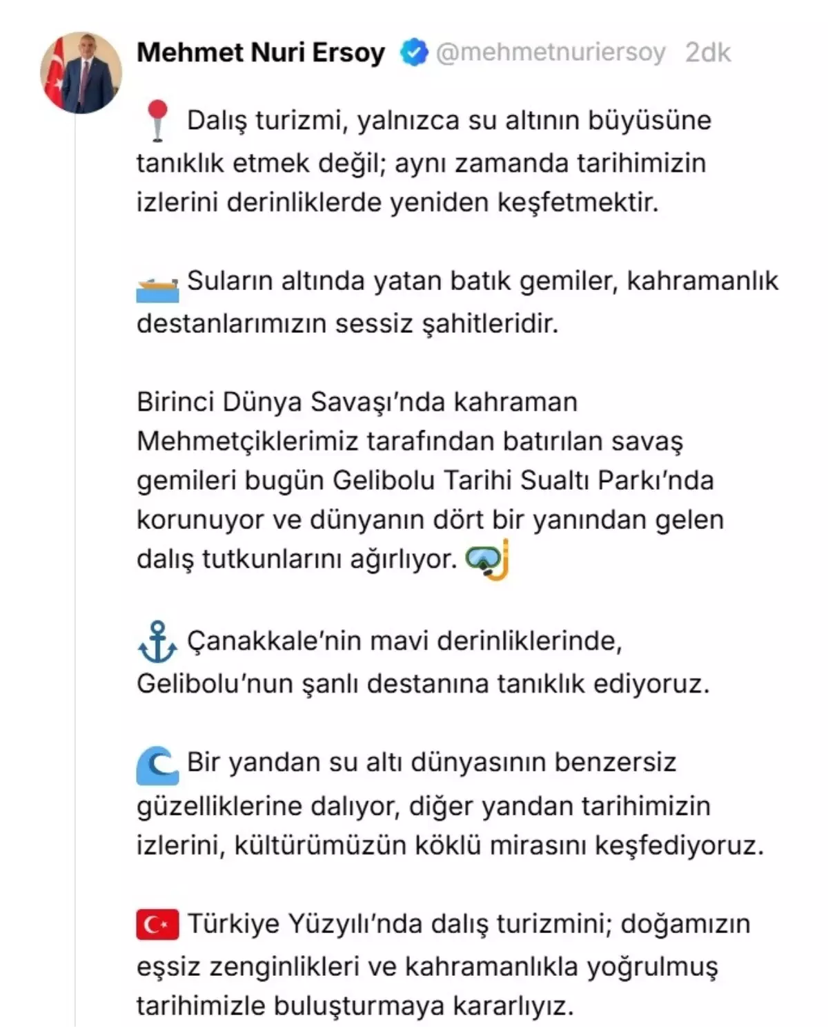 gelibolu tarihi sualti parki dalis turizminin merkezlerinden biri oluyor zxlsjMTX