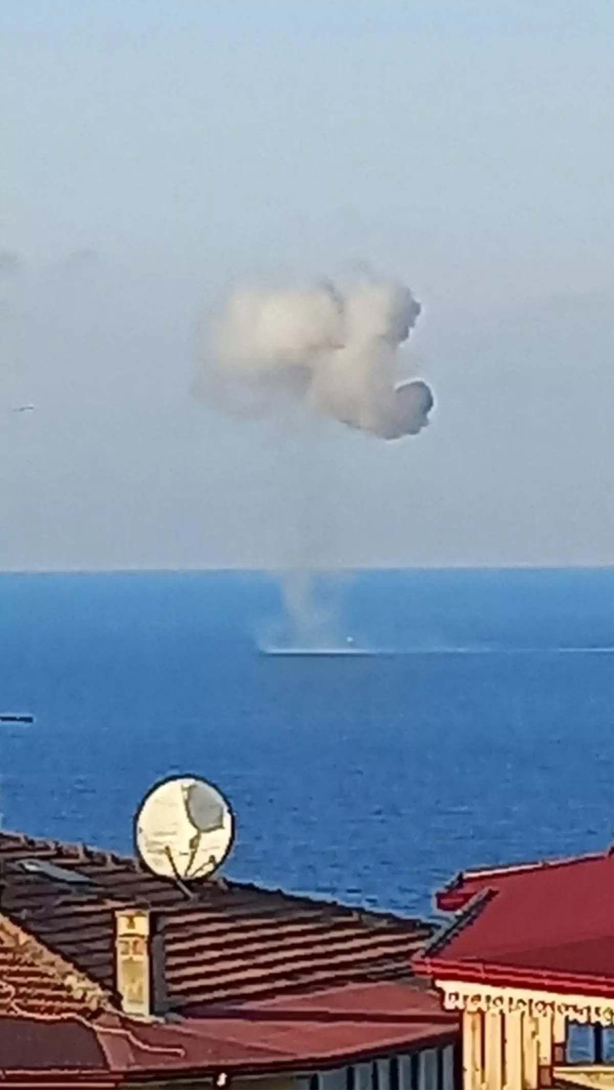 trabzonda insansiz deniz araci patlatilarak imha edildi VwpbvEg7