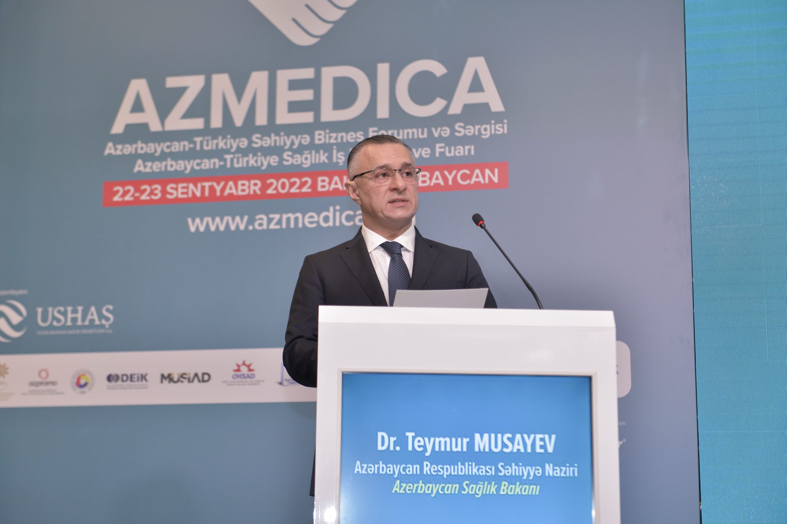 AZMEDICA Türkiye-Azerbaycan Sağlık İş Forum ve Fuarı başarıyla tamamlandı.