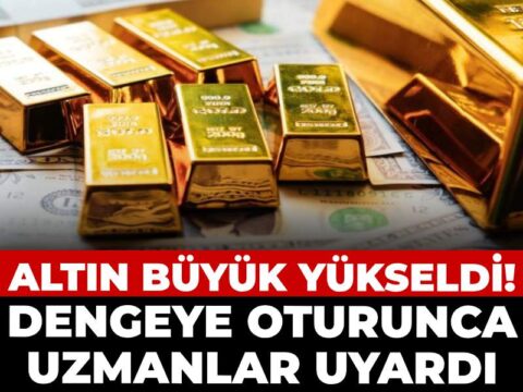 Altın Fiyatları Rekor Kırdı: Uzmanlar Dikkatli Olun Uyarısı Yapıyor